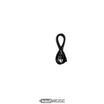 Netzkabel IEC C13 auf US-Stecker Typ A | 110 cm | Schwarz | Fuer C14-Kaltgeraetestecker