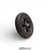 Alkuperäinen Segway-Ninebot etuhaarukkasetti (F-sarja) | Sis. 9" Flat Free -renkaan & vanteen | Rengasrikkoutumaton | F20 F30 F40