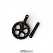 Prowheel kampisarja (170mm) Knaap AMS & RTD | Kylmätaottu | Alumiinivivut | Musta