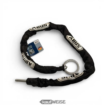 ABUS Einsteckkette Adapterkette 6KS/100 100cm mit schwarzer Beschichtung