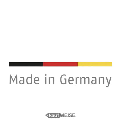 Deutscher Flaggenaufkleber mit Made in Germany auf ABUS Granit XPlus 6950M Ringschloss