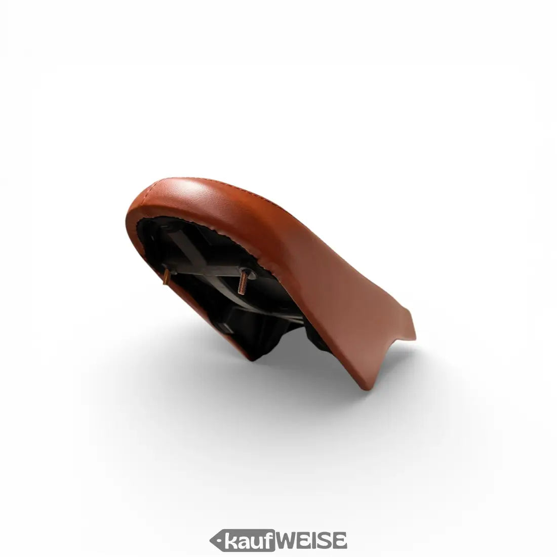 Brauner E-Bike-Sattel für Super73 ZX und Z-Miami, vintage Kunstleder, gesteppt