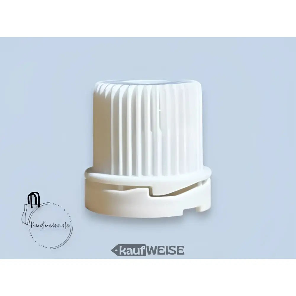 Weißer ribbierter Flaschenverschluss für sicheren Verschluss, 20 Stück, kostenloser Versand