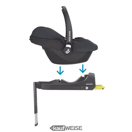 Maxi-Cosi CabrioFix i-Size -tukiasema | ISOFIX & Click & Go | CabrioFix i-Size | Musta