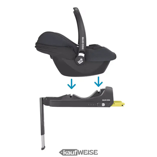 Maxi-Cosi CabrioFix i-Size -tukiasema | ISOFIX & Click & Go | CabrioFix i-Size | Musta