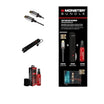 Monster Pack HDMI 8K - 4K 120Hz 48GBPS 1,8m + SCREENCLEAN 60ML + Power 4 liitäntää
