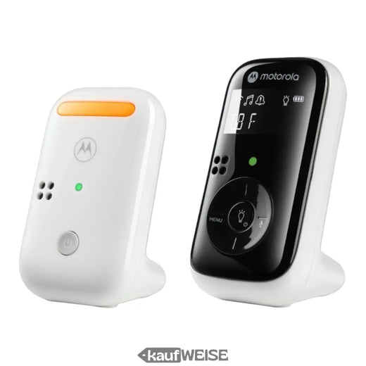 Motorola PIP11 DECT Audio itkuhälytin | Häiriötön ja kosketuksenkestävä | Sisäpuhelintoiminnolla ja lämpötilanäytöllä