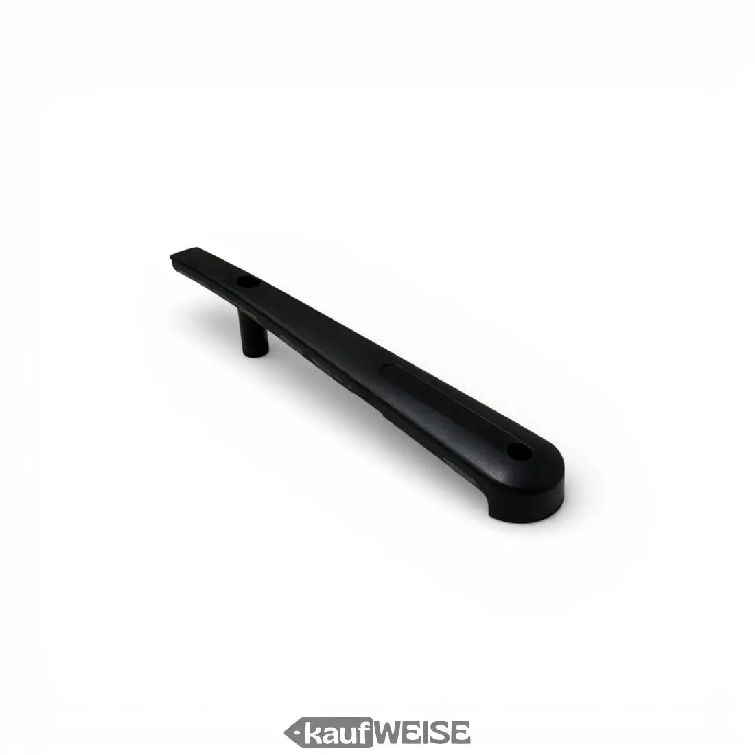 Schwarzer Kunststoff-Griff, schlank elongiert mit abgerundeten Enden für Ninebot E22 E25 E45