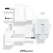 Alkuperäinen Apple Euro plug (duckhead) – virtalähdeliitin MacBookille ja iPadille | A1561