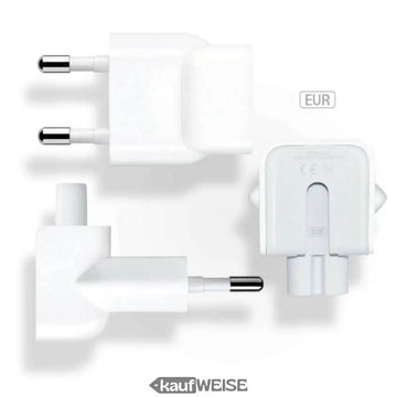 Alkuperäinen Apple Euro plug (duckhead) – virtalähdeliitin MacBookille ja iPadille | A1561