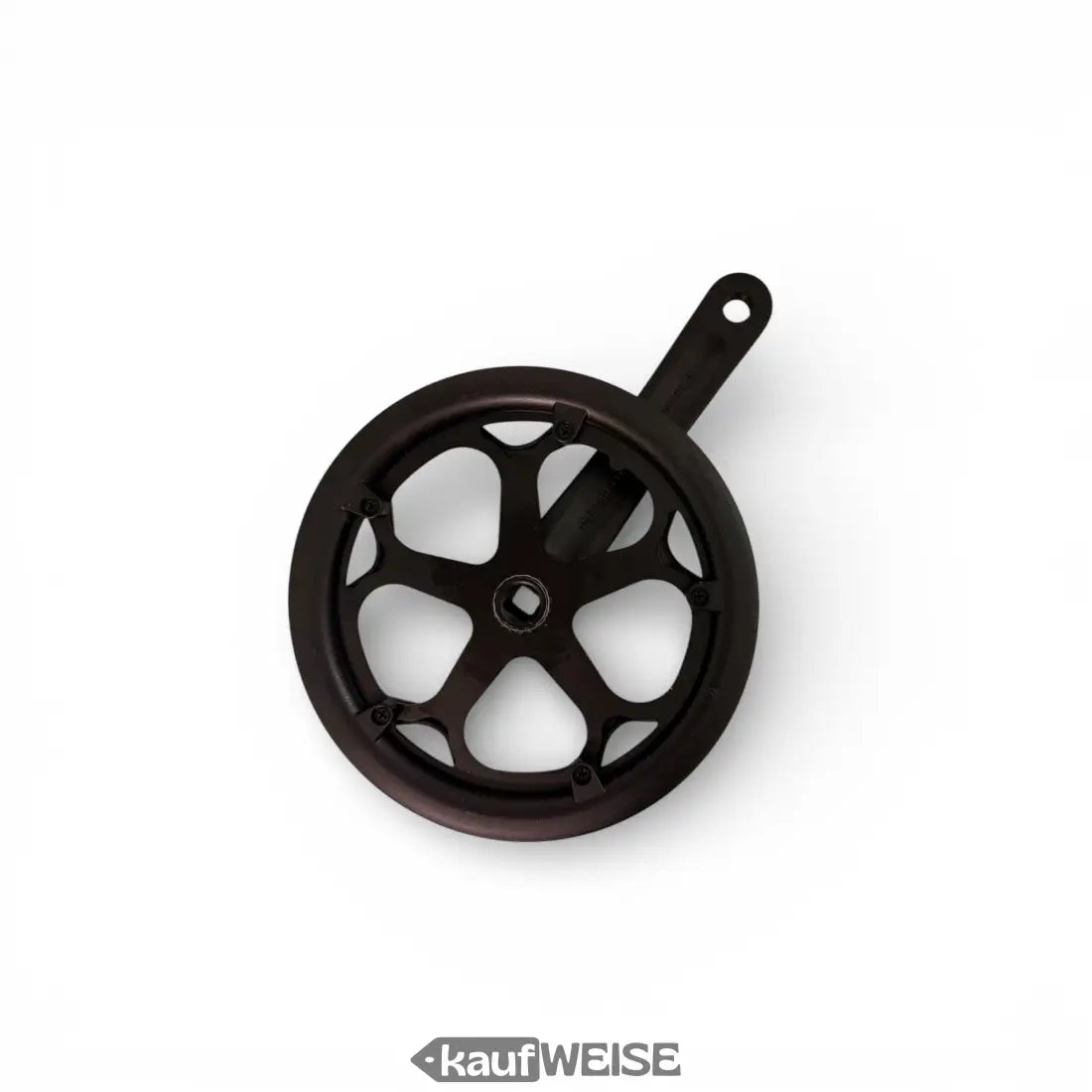 Schwarzer Prowheel Kurbelsatz mit 5-Speichen-Design und Aluminium-Arm, 170mm