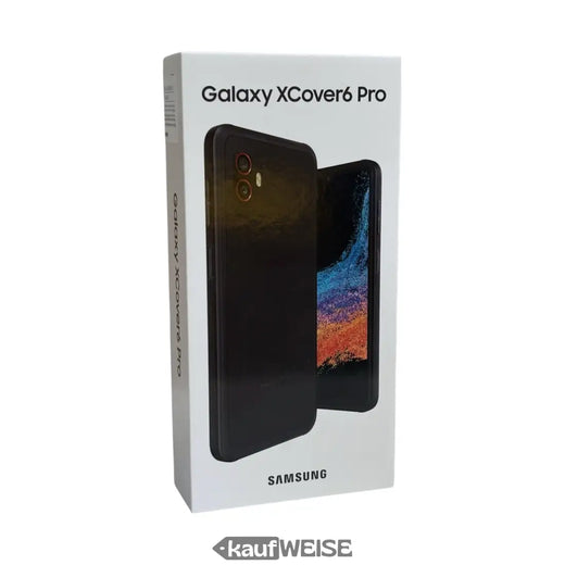 Samsung Galaxy XCover 6 Pro (128 Gt) | Kestävä 5G-ulkokäyttöön tarkoitettu älypuhelin | IP68 ja vaihdettava akku