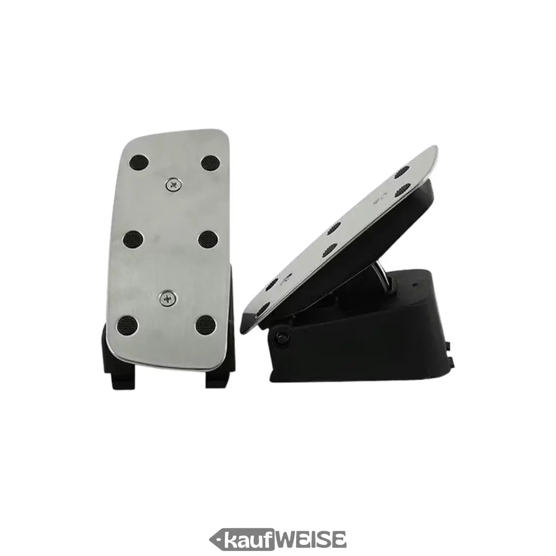 Silberner Tabletständer mit schwarzer Basis und einstellbarem Winkel für Segway Gokart PRO