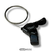 SHIMANO Tourney SL-TX30-7R peukalovaihtaja (7-vaihteinen oikea) | vaihdeilmaisimella | sis. 2050 mm vaijeri
