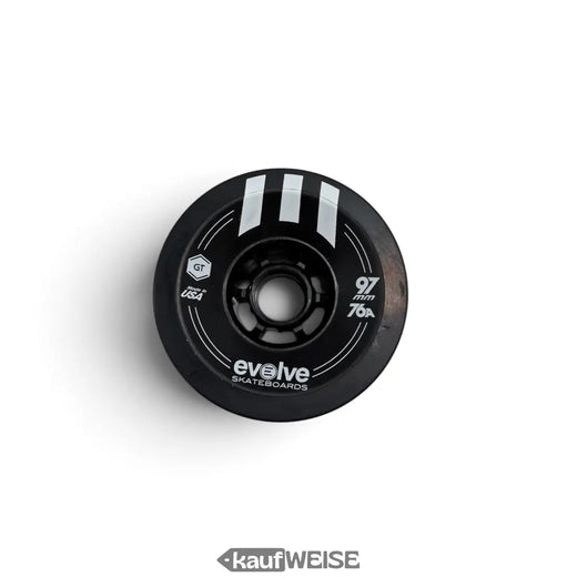 Evolve GT Street Wheels | Evolve GT -sarjalle | 97 mm 76A musta 4 kpl setti