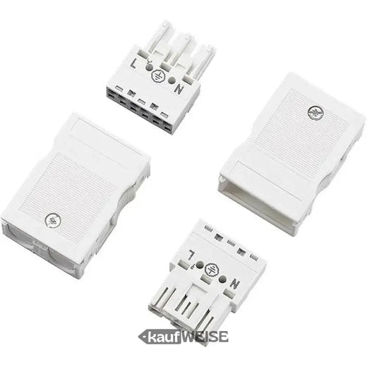 TRILUX E-Line Flex sähköliitin 6447900 jatkuvalle linjajärjestelmälle 3-napainen