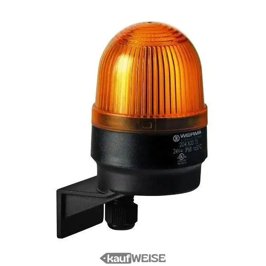 WERMA xenon salamavalo 222.300.68 | Oranssi 24V AC/DC | IP65 asennus